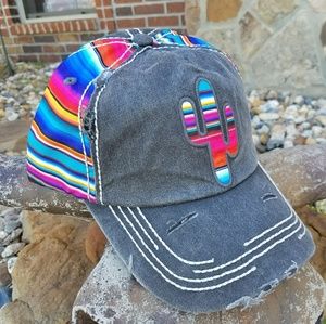 Cactus Serape Cap